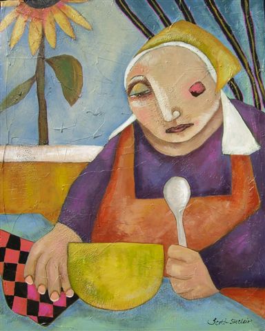 Contemplation in a Bowl